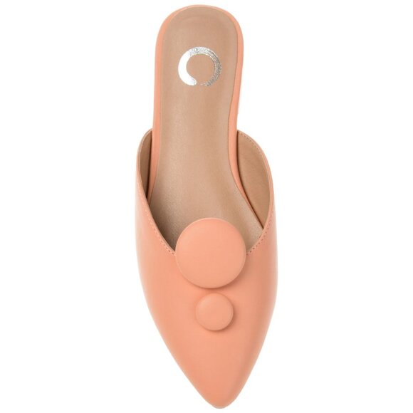 Journee Collection Mallorie Women's Pointed Toe Mules | Size.  8 - Picture 3 of 8